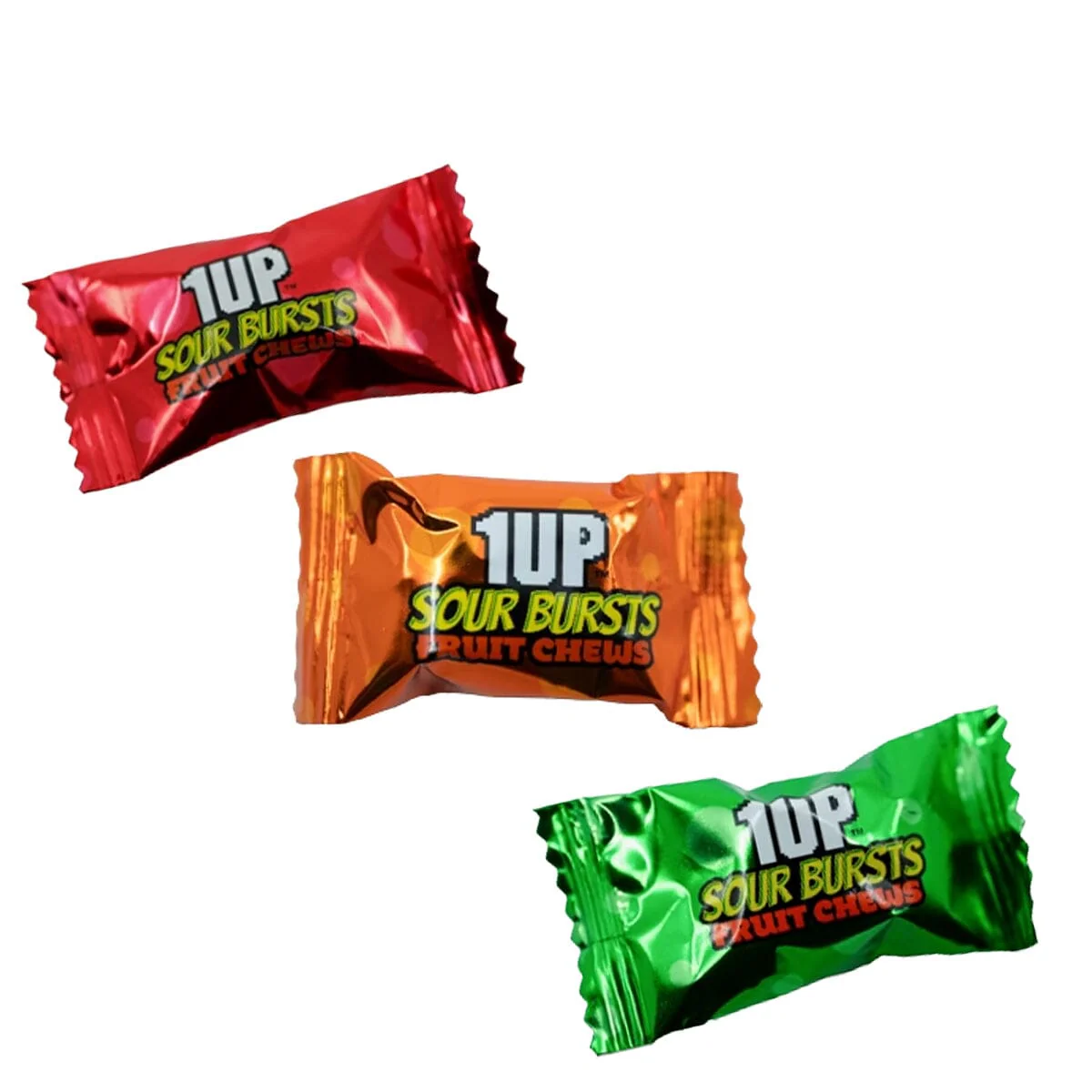 1UP: Sour Bursts Fruit Chews Orange Pack - Image 2