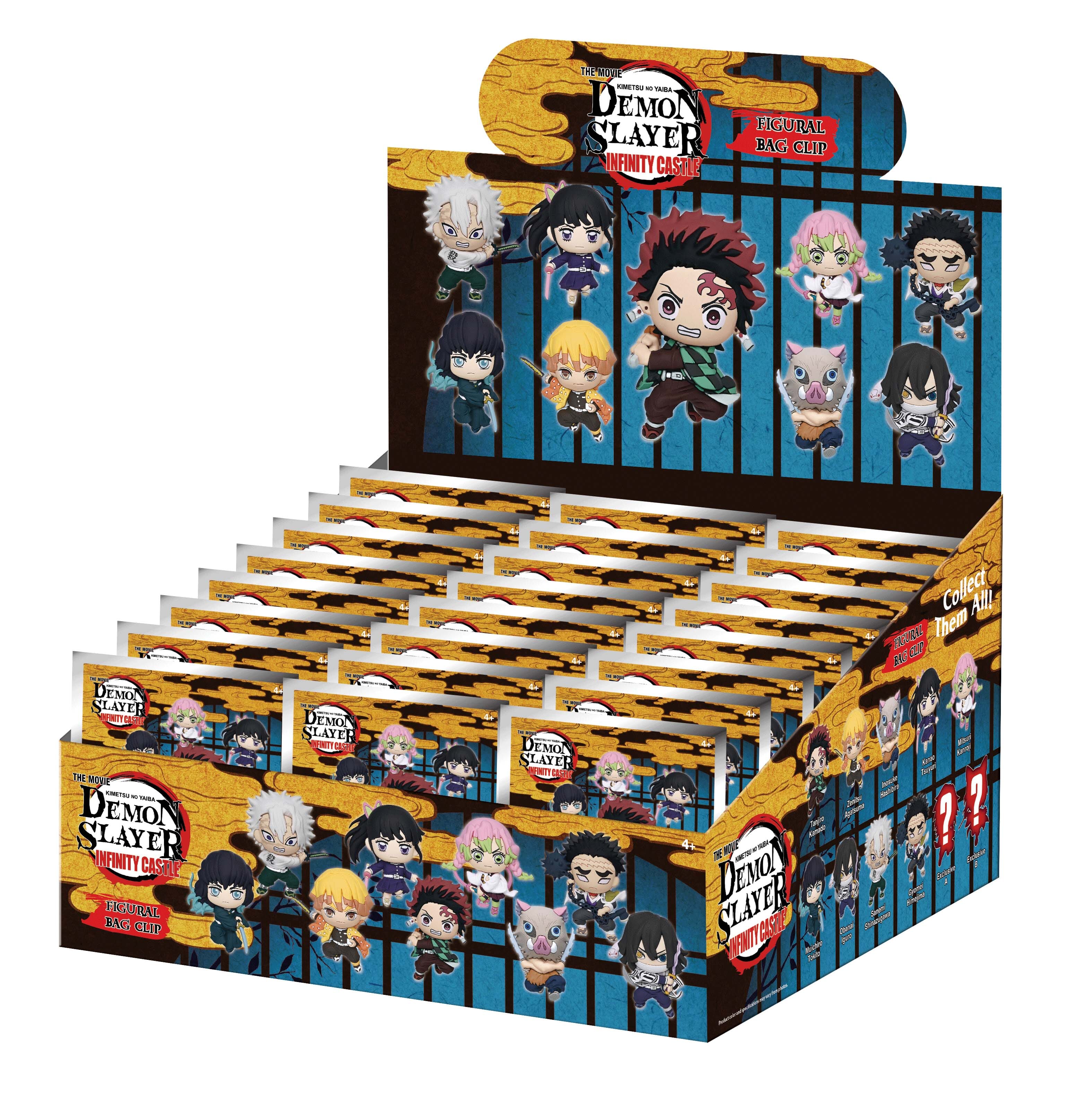 3D Anime: Demon Slayer Infinity Castle Display Bag Clips Series 1 (1pc) - Image 3