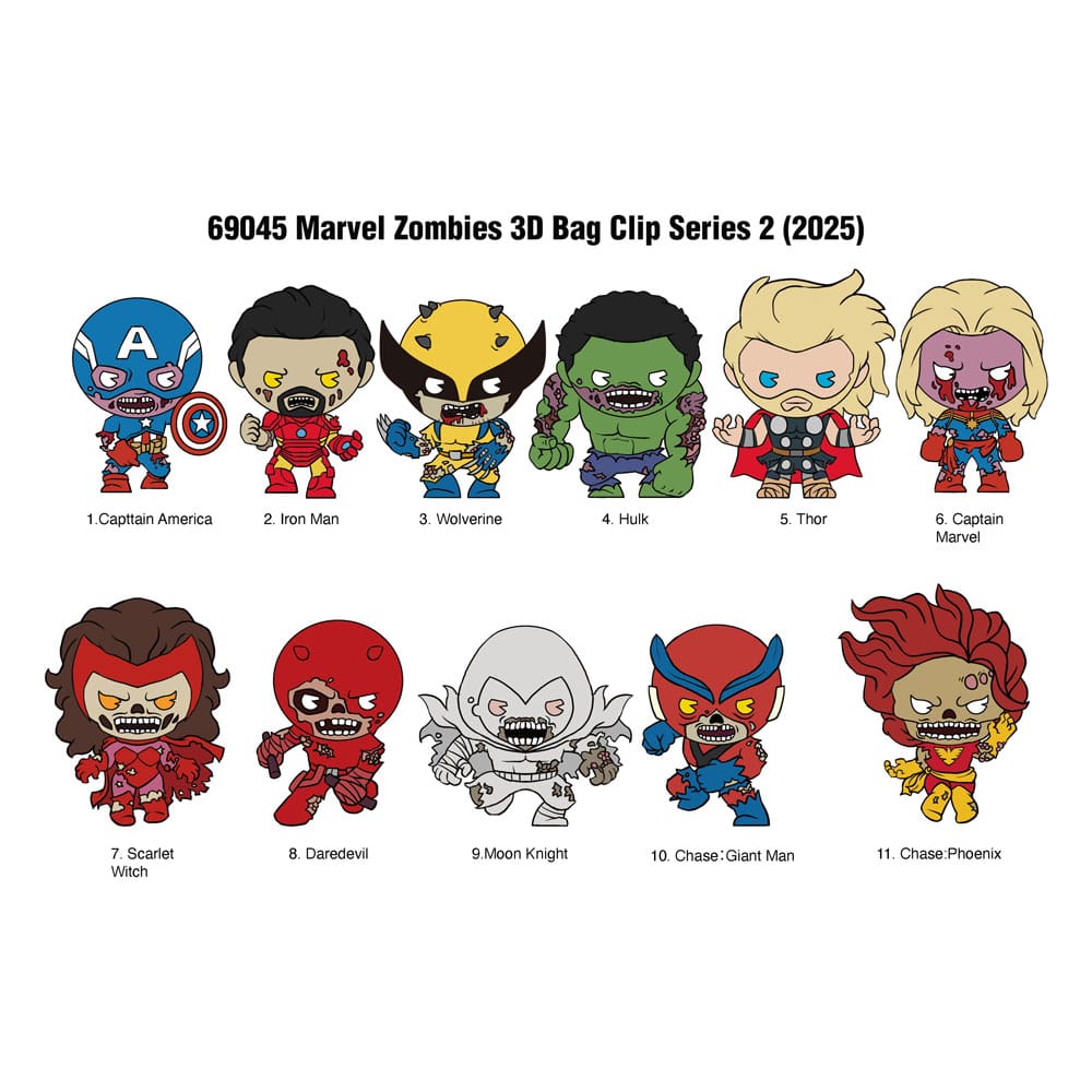 3D Anime: Marvel PVC Zombies Display Bag Clips Series 2 (1pc) - Image 3