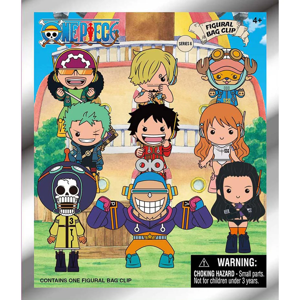 3D Anime: One Piece Foam Bag Clip Series 6 (1pc) - Image 2