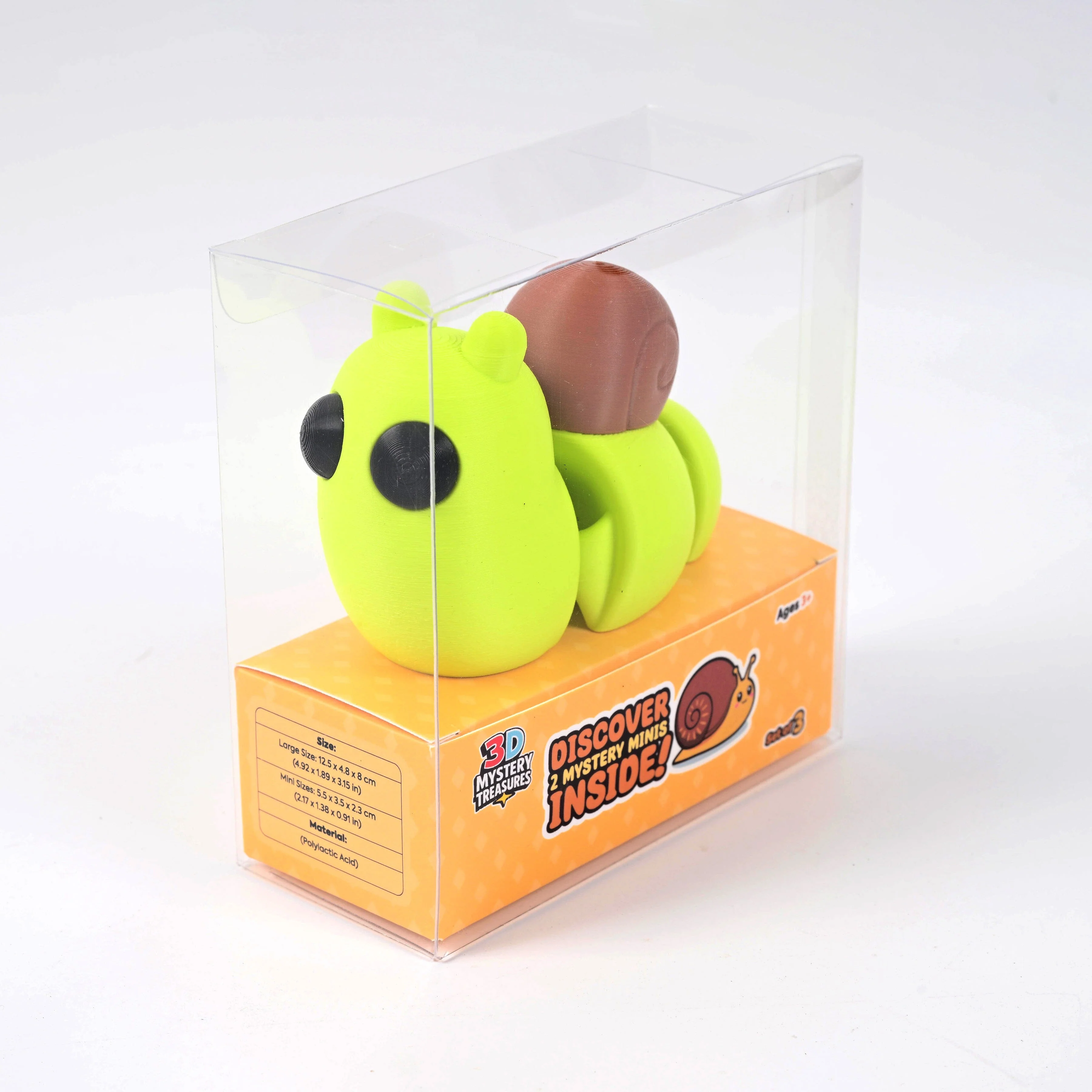 3D Mystery Treasures 3D-Printed Snail Fidget Toy - Image 2