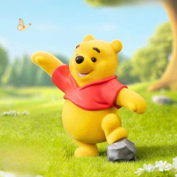 52TOYS Disney Winnie The Pooh Carefree Series Flocked Figurine Blind Box (1pc) - Image 9