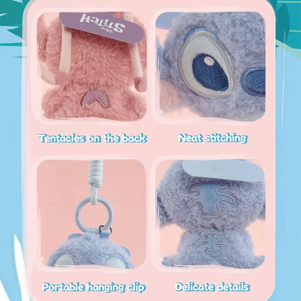 52TOYS x Disney: Stitch Mood Series Plush Keychain Blind Box (1pc) - Image 9
