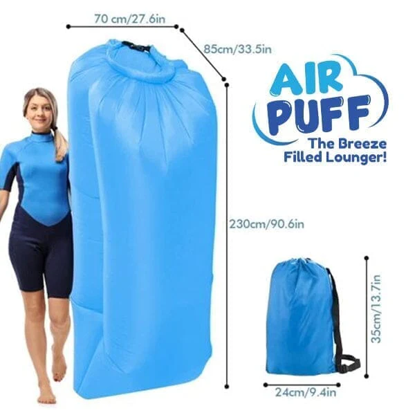 Air Puff: The Breeze Filled Lounger Portable Inflatable Sofa - Image 10