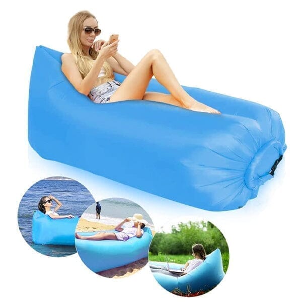 Air Puff: The Breeze Filled Lounger Portable Inflatable Sofa - Image 3