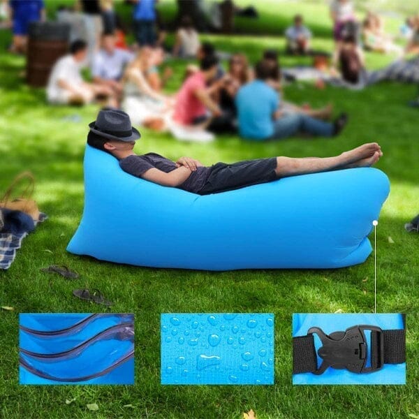 Air Puff: The Breeze Filled Lounger Portable Inflatable Sofa - Image 5