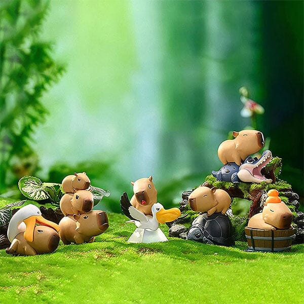Animal Heavenly Body Capybara Figurine Blind Box (1pc) - Image 3