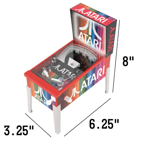 Atari Collector Series Mini Tabletop Arcade Pinball - Image 2