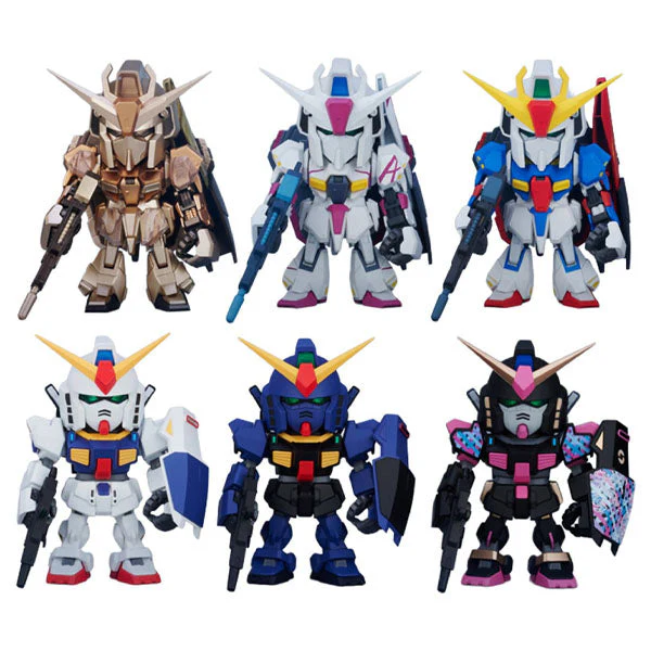 Bandai Gundam Blind Box Z Gundam & Gundam Mk-II Mini Figures (1pc) - Image 2