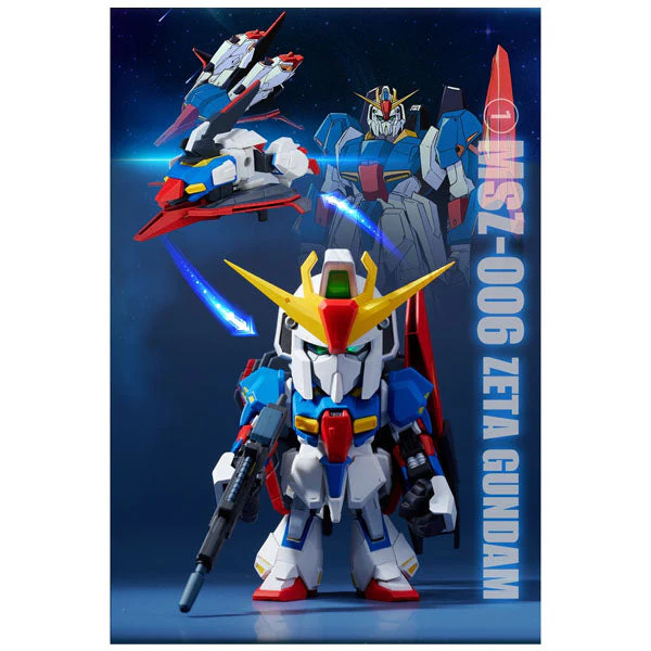 Bandai Gundam Blind Box Z Gundam & Gundam Mk-II Mini Figures (1pc) - Image 8