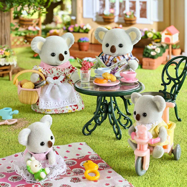 Calico Critters: Outback Koala Family (4pc) Posable Flocked Collectible Figurines - Image 3