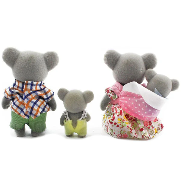 Calico Critters: Outback Koala Family (4pc) Posable Flocked Collectible Figurines - Image 6