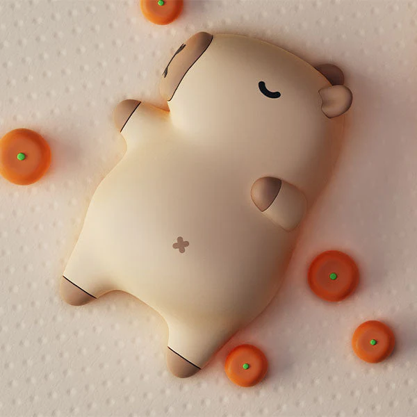 CapyNap Breathing Capybara Night Light Lamp - Image 3