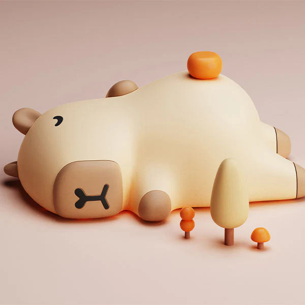 CapyNap Breathing Capybara Night Light Lamp - Image 5