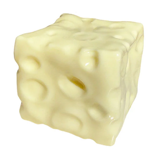 Cheese Cube Slow-Rise Squishy® Fidget Toy (1pc)