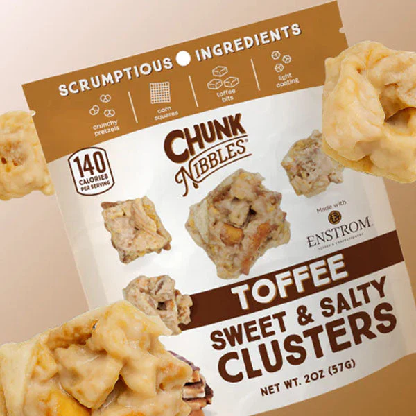 Chunk Nibbles Sweet & Salty Clusters (2oz) Multiple Flavors - Image 2