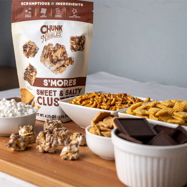 Chunk Nibbles Sweet & Salty Clusters (2oz) Multiple Flavors - Image 5