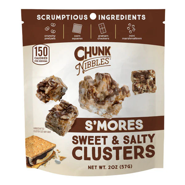 Chunk Nibbles Sweet & Salty Clusters (2oz) Multiple Flavors - Image 7
