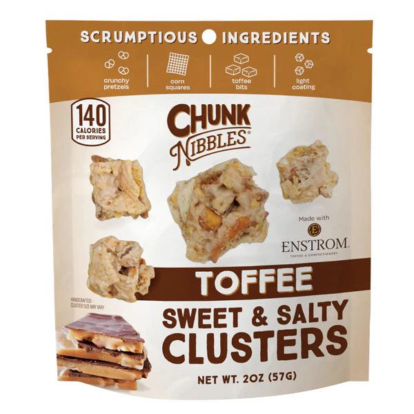 Chunk Nibbles Sweet & Salty Clusters (2oz) Multiple Flavors - Image 8