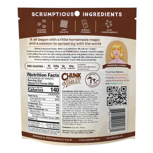 Chunk Nibbles Sweet & Salty Clusters (2oz) Multiple Flavors - Image 9