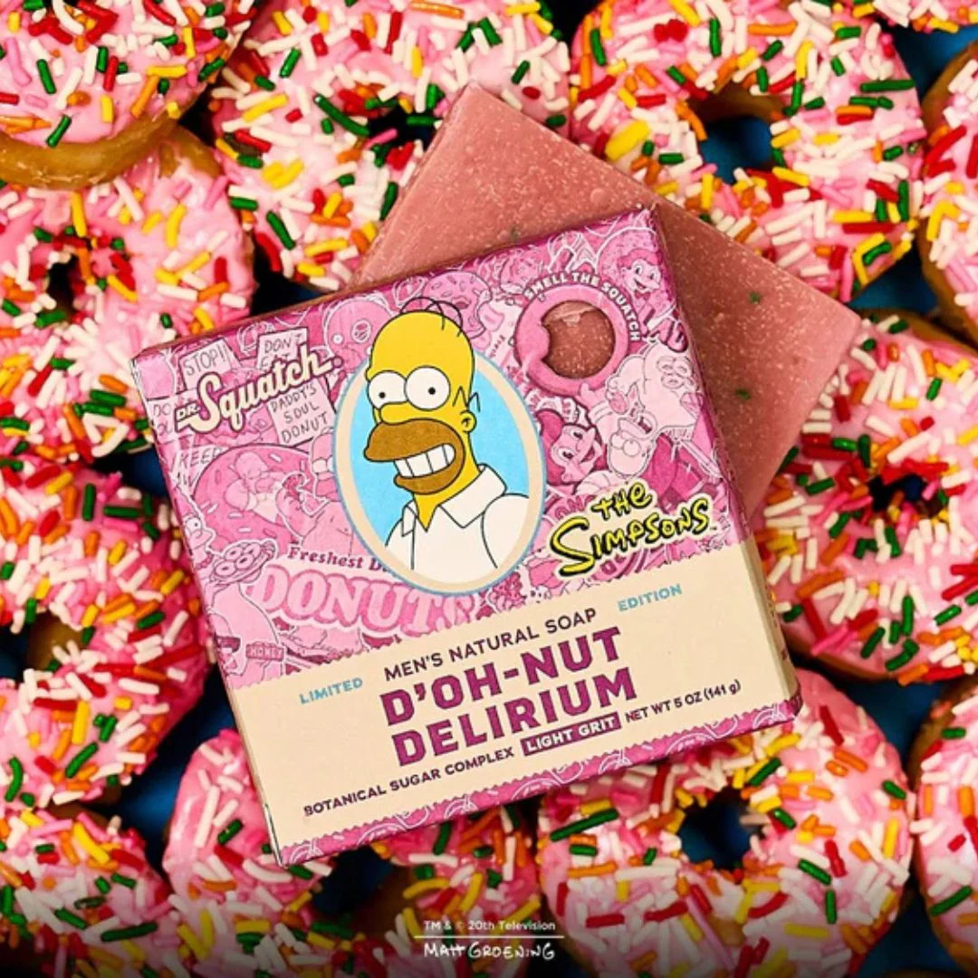 Dr. Squatch® D'oh-Nut Delirium Bar Soap For Men - Image 4