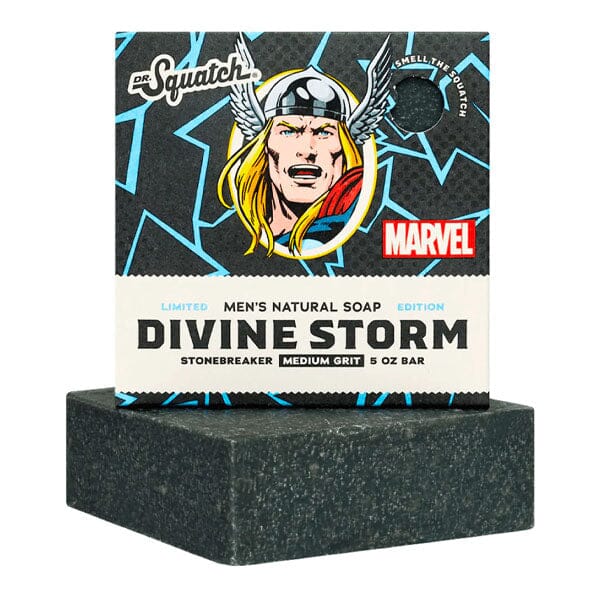 Dr. Squatch® x Marvel™ All-Natural Bar Soap For Men - Thor Divine Storm - Image 3