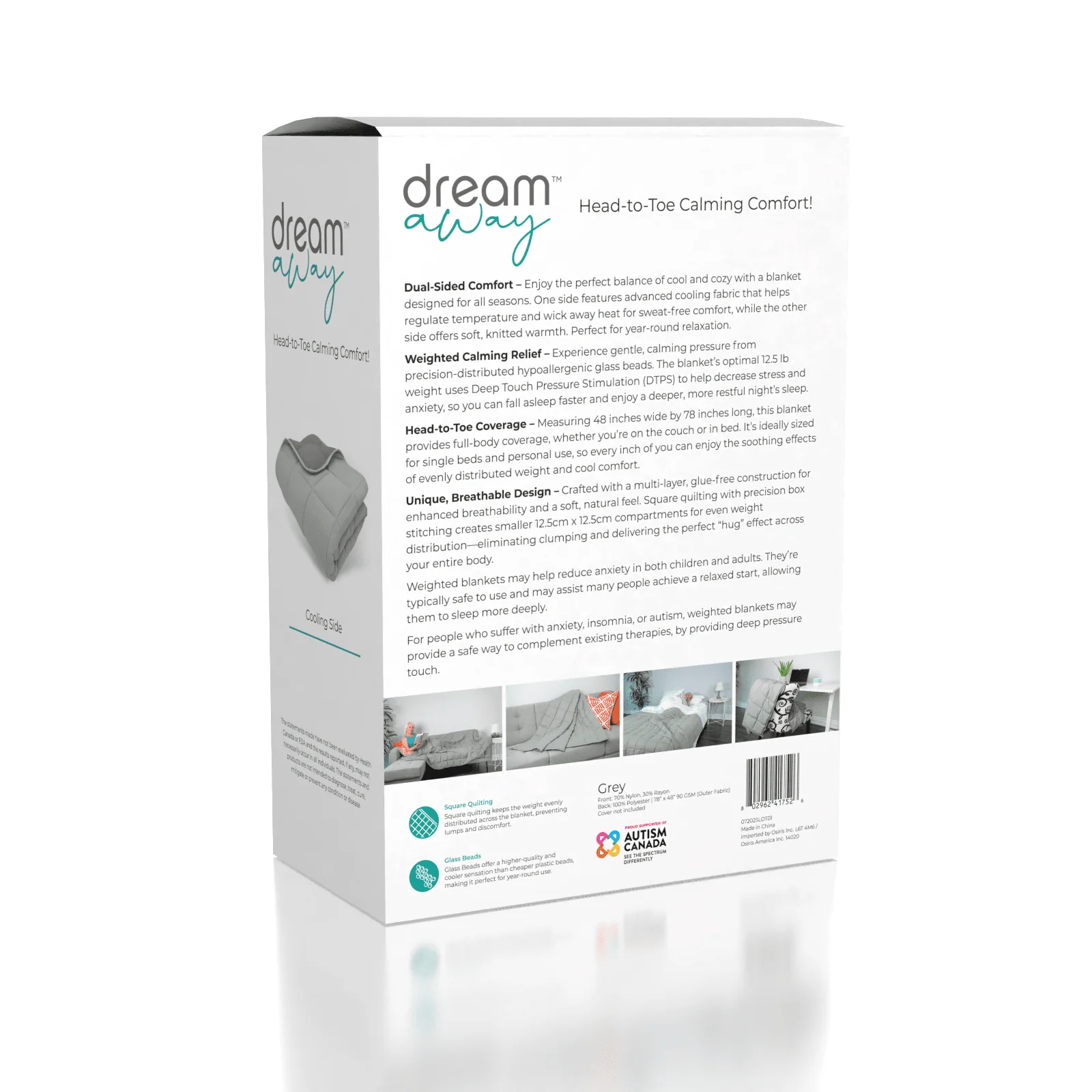 Dream Away Weighted Blanket – 12.5lb - Image 6