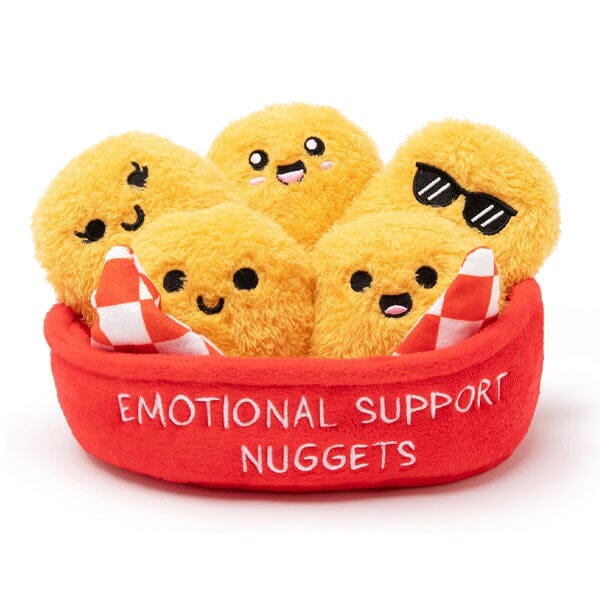 Emotional Support Nuggets 8.5" Novelty Plush Toy By What Do You Meme?Ā®