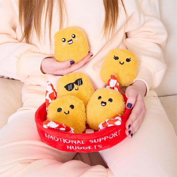 Emotional Support Nuggets 8.5" Novelty Plush Toy By What Do You Meme?Ā® - Image 4