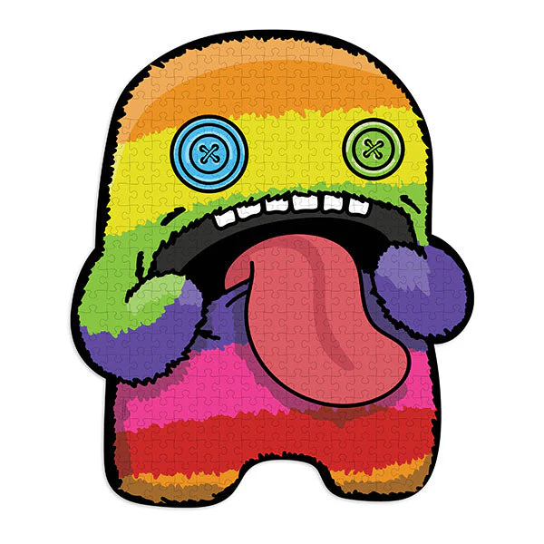 Fuggler X-Ray Glow-In-The-Dark 300 Piece Oogah-Boogah Puzzle - Image 2