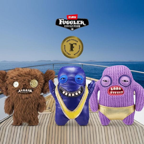 Fuggler Series 1 "Gold Fuggs" 9" Plush Toys (1pc) Style Ships Assorted - Image 4