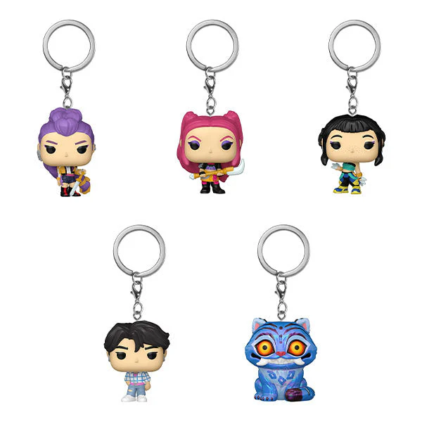 Funko Pop! Anime: KPop Demon Hunters Mystery Pocket Pop Keychains (1pc)