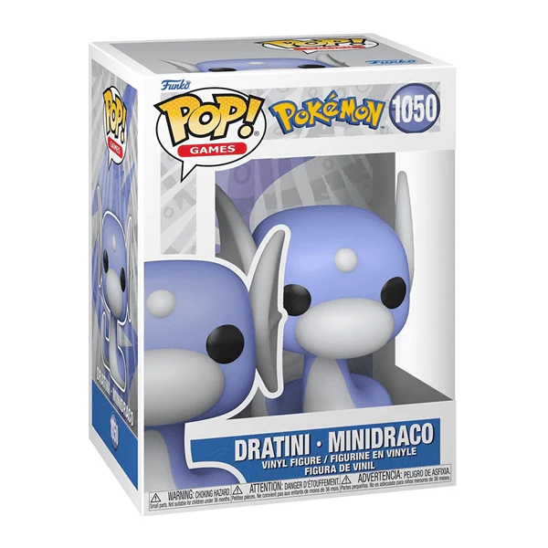 Funko Pop! Games: Pokemon - Dratini Vinyl Figure - Image 3