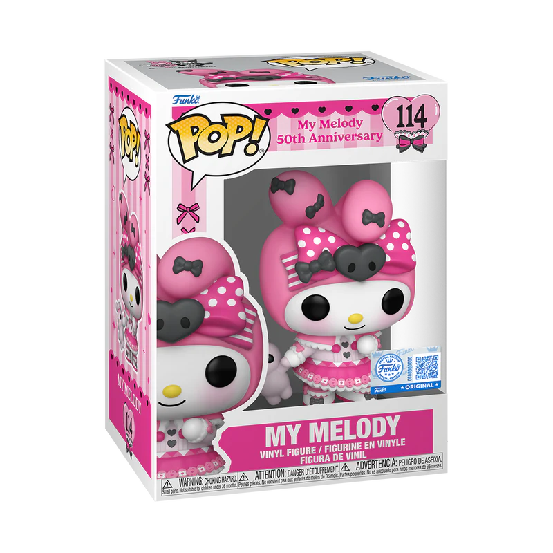 Funko Pop! Hello Kitty & Friends – My Melody with Pipi (50th Anniversary) - Image 3