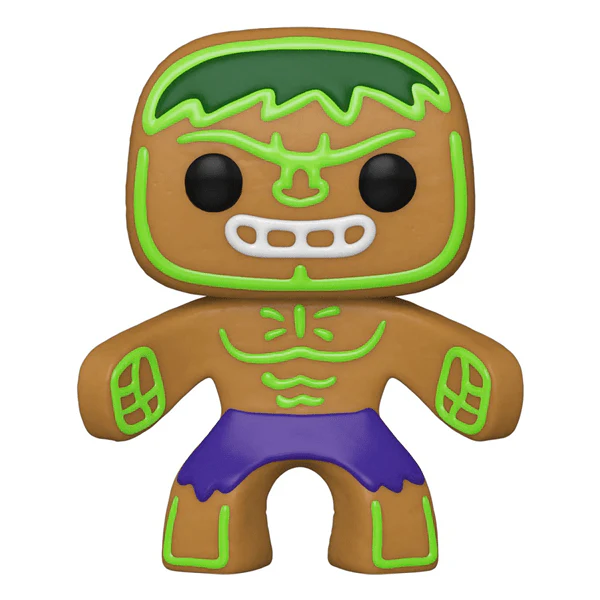 Funko Pop! Marvel: Gingerbread Hulk Vinyl Figure - Image 2