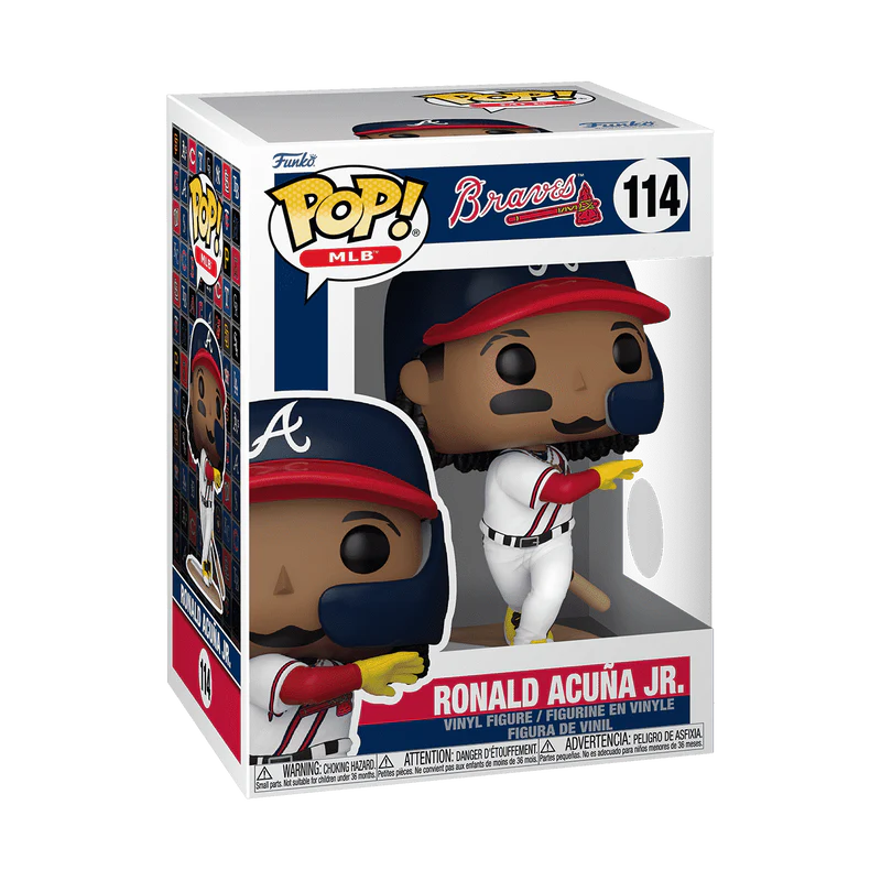 Funko Pop! MLB: Atlanta Braves – Ronald Acuña Jr. (Batting) - Image 3