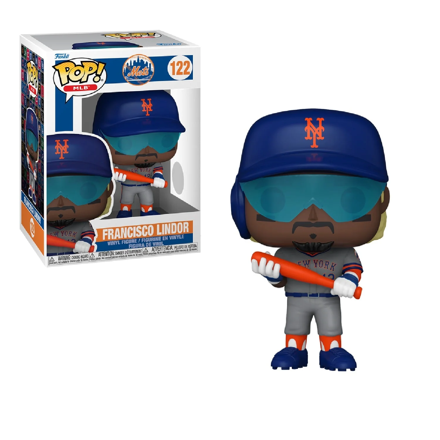 Funko Pop! MLB Mets: Francisco Lindor Vinyl Figure - Image 3