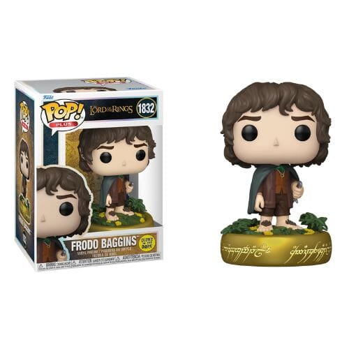 Funko Pop Plus! Movies: The Lord of the Rings – Frodo Baggins with Glow