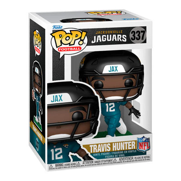 Funko Pop! NFL: Jacksonville Jaguars – Travis Hunter Figure - Image 2