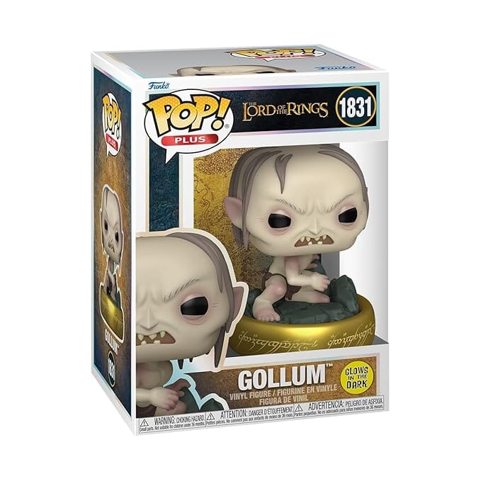 Funko Pop Plus! Movies: The Lord of the Rings – Gollum With Glow - Image 2