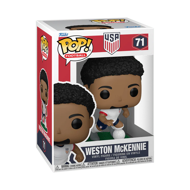 Funko Pop! Soccer: Weston McKennie (USA) Vinyl Figure - Image 2