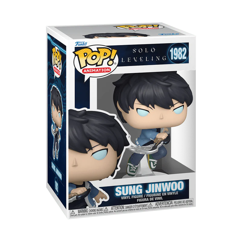 Funko Pop! Solo Leveling - Sung Jinwoo with Chase Exclusive (Style May Vary)