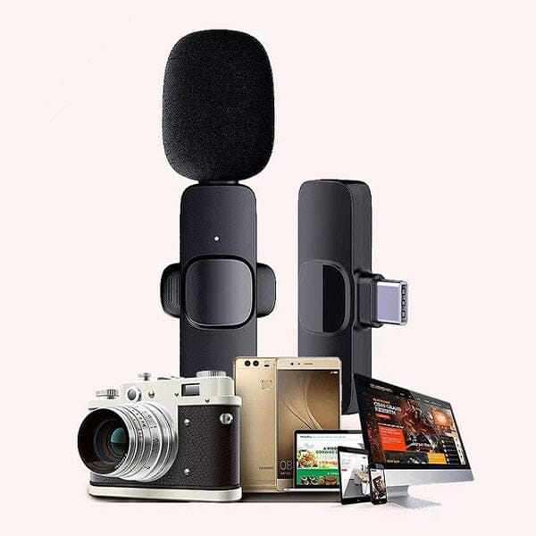 GearWaves: Mini Wireless Clip-On Microphone (Smartphone Compatible) - Image 6