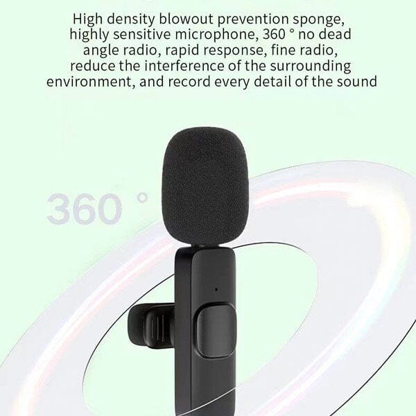 GearWaves: Mini Wireless Clip-On Microphone (Smartphone Compatible) - Image 8