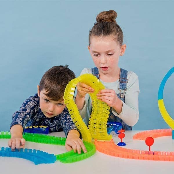 Glow Trax SuperCharged Mega Set | 326 pieces - Image 5