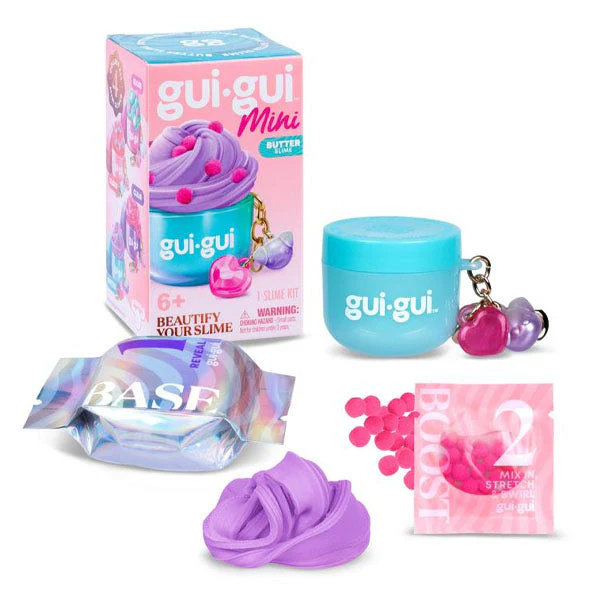 Gui Gui DIY Mini Beautified Slime Kit Keychain (1 Jar) Style Ships Assorted - Image 6