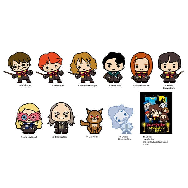 Harry Potter Series 13 3D Anime Bag Clip Blind Bag (1pc) - Image 2