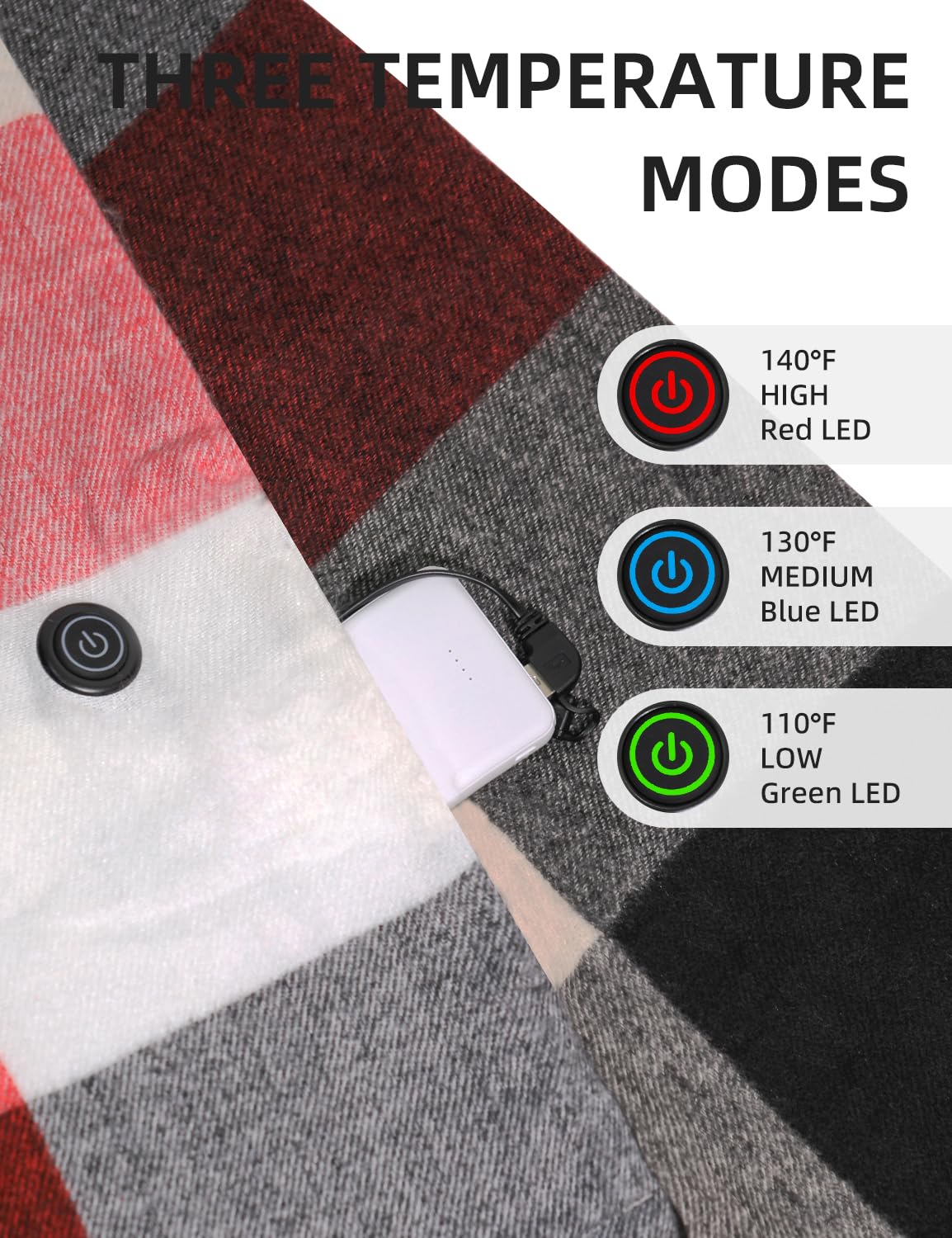 HeatMatez: 78" Heated Scarf (Multiple Colors) - Image 11