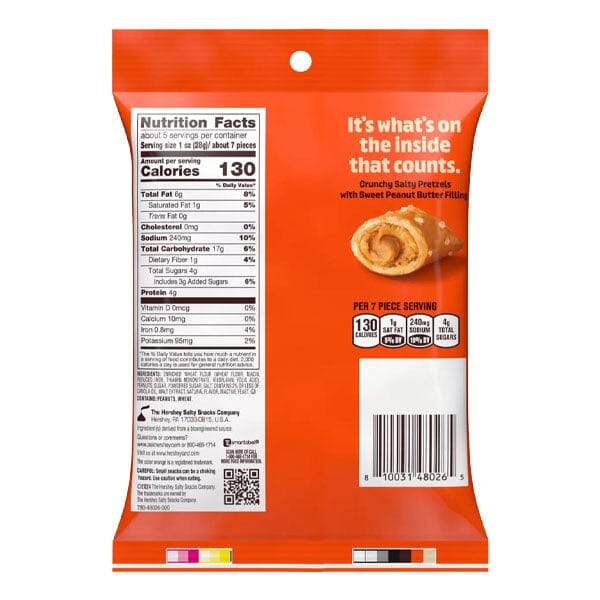 Hershey Reese’s Peanut Butter Filled Pretzel Bites (5oz) - Image 4