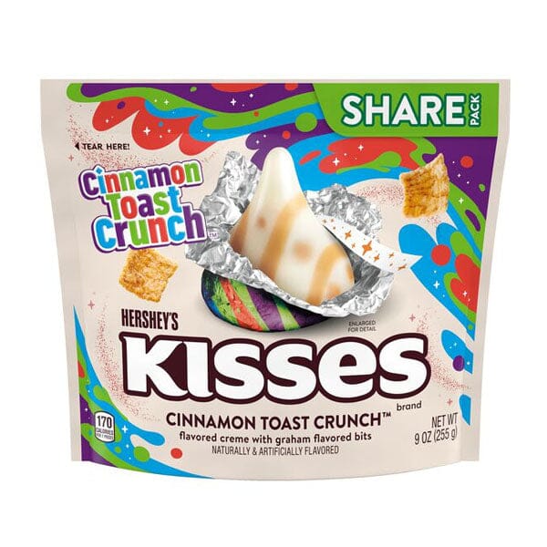 Hershey's Kisses Cinnamon Toast Crunch Flavored Candy Share Pack (9oz) - Image 4